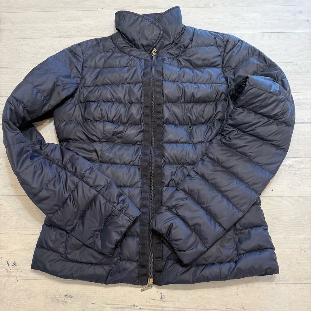 Geox women's navy blue down puffer jacket US size 4